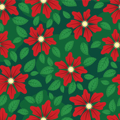 Seamless floral background