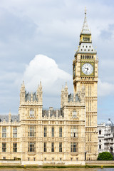 Fototapeta na wymiar Domy Parlamentu i Big Ben, Londyn, Wielka Brytania