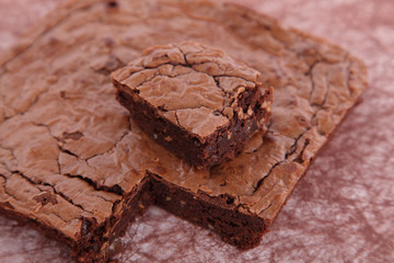 brownie au chocolat