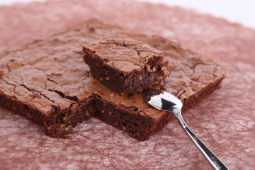 brownie au chocolat