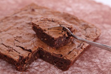 brownie au chocolat