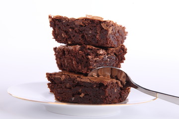 brownie au chocolat