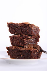 brownie au chocolat