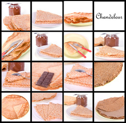Collage chandeleur