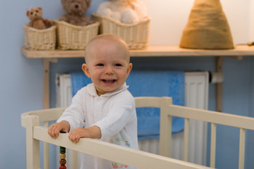 baby in crib © mbt_studio