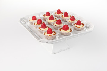 Raspberry Cheesecake Tarts