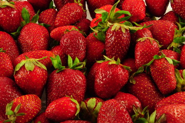 strawberry as a background