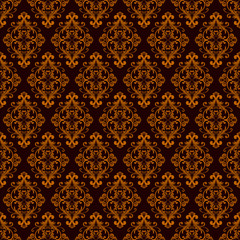 The vector image of  decorative seamless structure