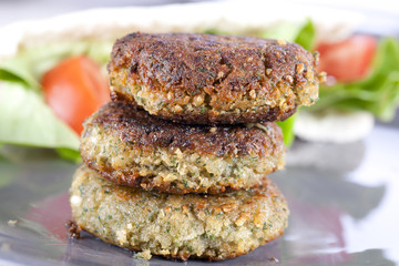 Three Falafel Patties