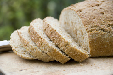 healthy organic bread