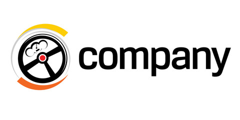 Steering wheel logo