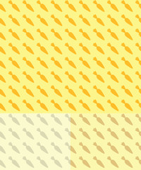 Seamless Carrot Pattern Background