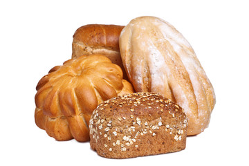 Assortment of bread