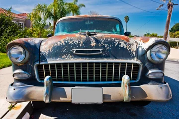 Peel and stick wall murals Cuban vintage cars CUBA