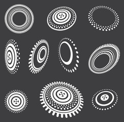 circulos signos blancos © srodrim