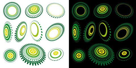 circulos signos vegetal