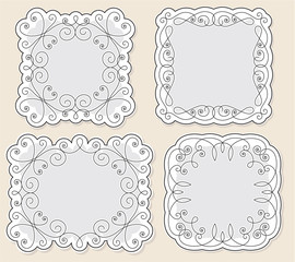 vintage frames set