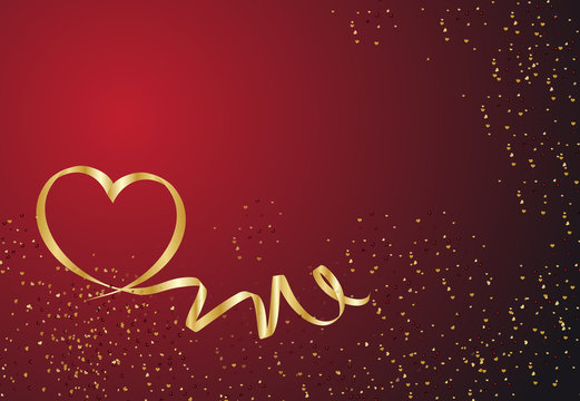 coeur en ruban