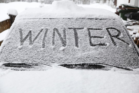 Winter mit Schnee