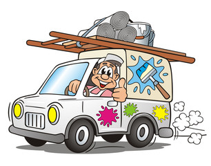 Painterman Service Van