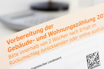 Formular für Gebäude- und Wohnungszählung 2011 (no pr)