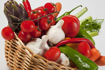 Verschiendene Gemüsesorten