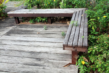 Fototapeta premium Chair in the garden
