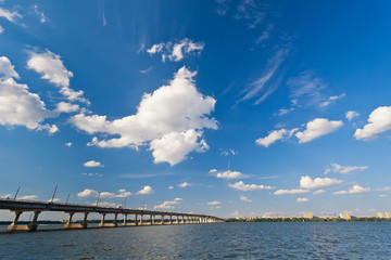 Bridge on the River Dnieper