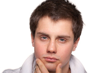 Obraz premium happy young casual man portrait