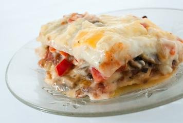 Delicious lasagne