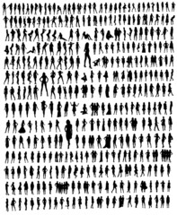 407 woman silhouettes