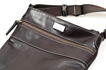 Naklejka premium Leather bag