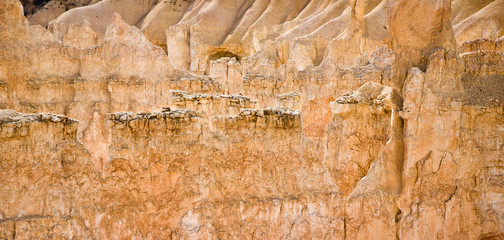 beautiful landscape in Bryce Canyon with  Stone formation
