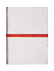 general modern cover notebook with red belt