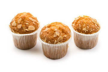 Cakes isolated on white