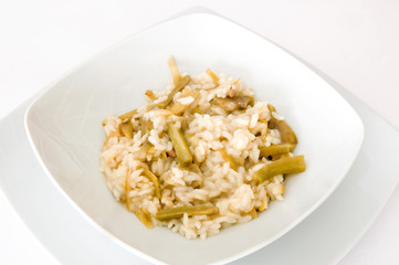 risotto con carciofi
