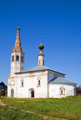 Fototapeta na wymiar Nikol'skaya kościół w Suzdal