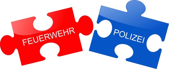 Obraz premium Feuerwehr Puzzle