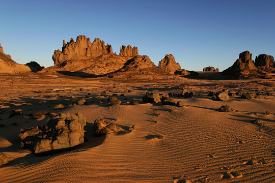 Paysage du Tassili du Hoggar