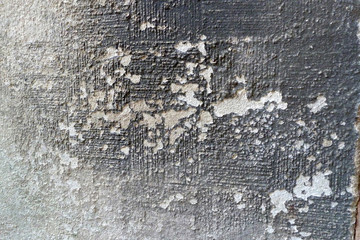 Feuchte Sandsteinwand