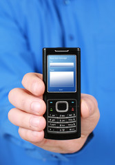 Mobile phone.