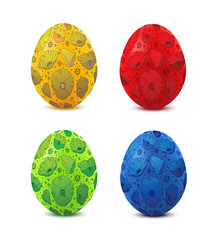 Colorful Vector Easter Egg