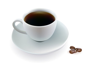 cup of coffee beans