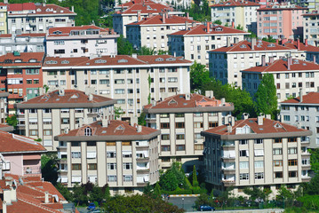 Obraz premium Häuser in Istanbul