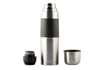 Steel thermos details