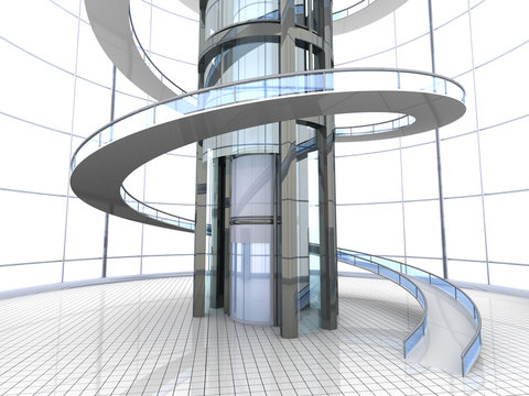 Futuristische Architektur
