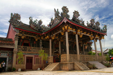Obraz premium Khoo Kongsi, Penang, Malaysia..
