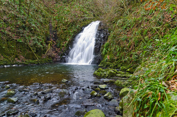 Glenoe Waterfall