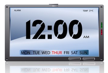 Reloj digital © Maria Vazquez