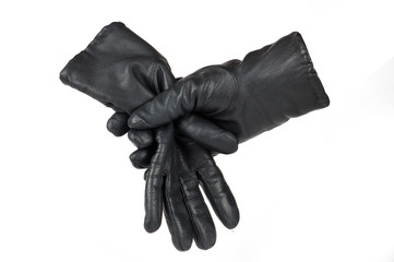 a hand in a glove